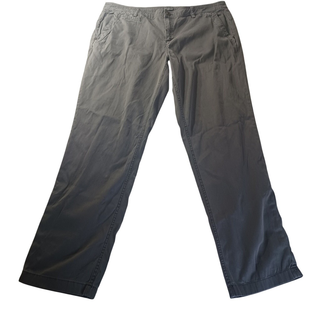 Orvis Relaxed Fit Pants Women's 16 Gray Comfort Stretch Casual‎ Trousers